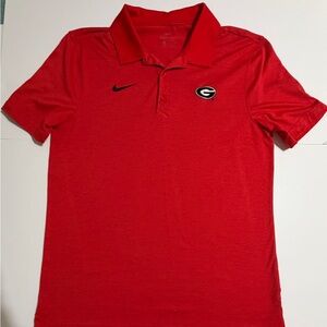 Georgia Bulldogs Men’s Nike Red Polo Shirt
